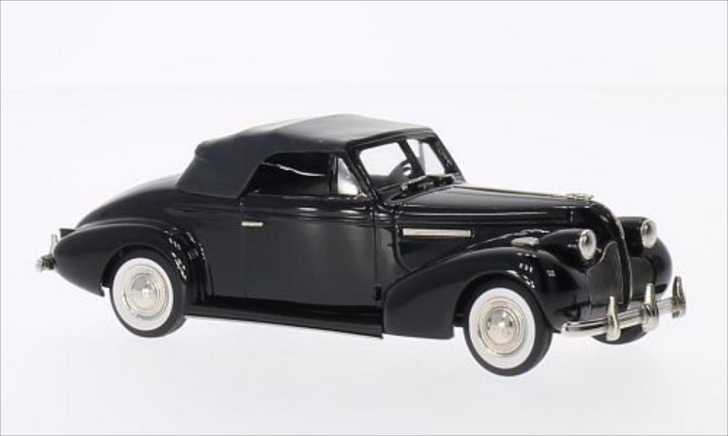 Buick Century 1/43 Brooklin Convertibile Coupe M66-C nero 1939 modellino in miniatura