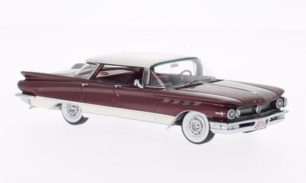Buick Electra 1/43 Neo 225 4-Door rosso/bianco 1960 modellino in miniatura