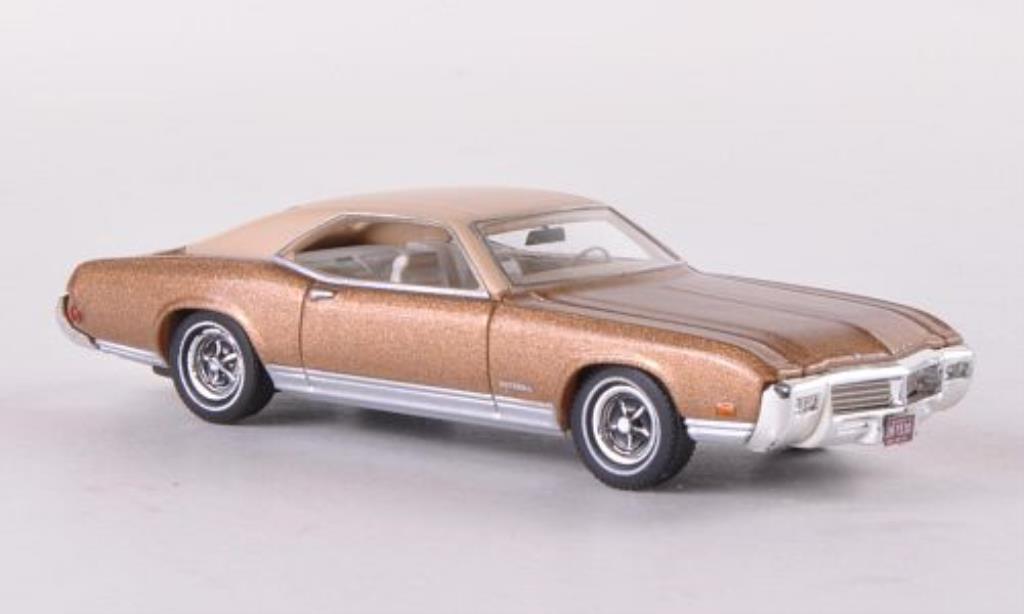 Buick Riviera 1/87 Neo GS gold/beige 1969 modellino in miniatura