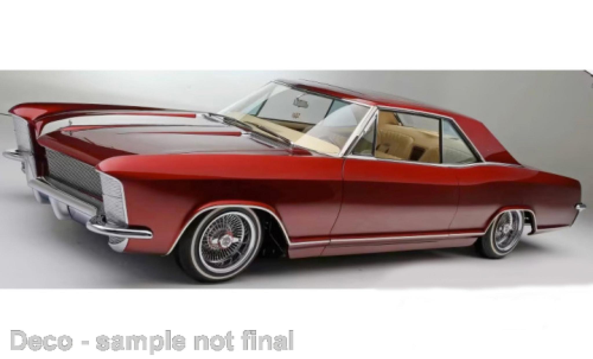 Buick Riviera 1/24 Maisto rot 1:24 modellino in miniatura