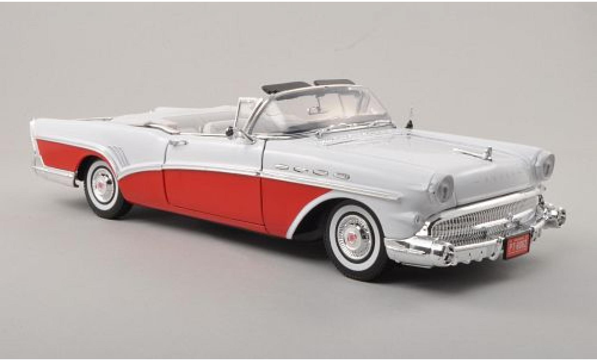 Buick Roadmaster 1/18 Motormax Con weiss 1:18 modellino in miniatura