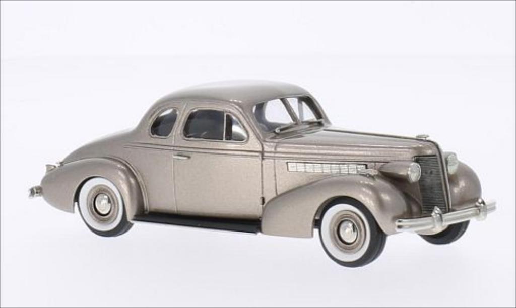 Buick Special 1/43 Brooklin 2-door Coupe M-46 metallico beige 1937 modellino in miniatura