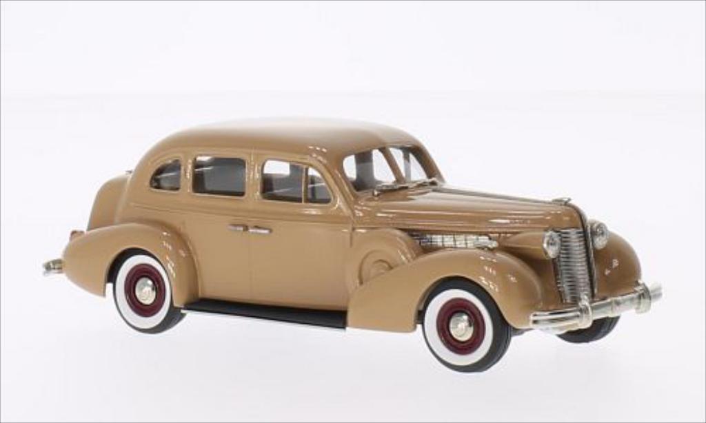 Buick Special 1/43 Brooklin 4-door Touring Sedan marroneee 1938 modellino in miniatura