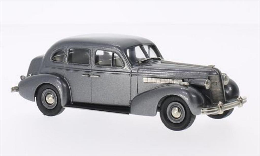 Buick Special 1/43 Brooklin 4-door Touring Sedan metallico grigio 1937 modellino in miniatura