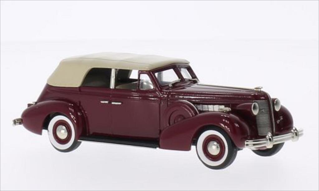 Buick Special 1/43 Brooklin 5-Passenger Convertibile Phaeton rosso/beige 1937 modellino in miniatura