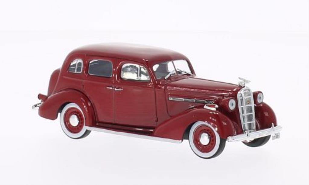Buick Special 1/43 WhiteBox rosso 1936 modellino in miniatura