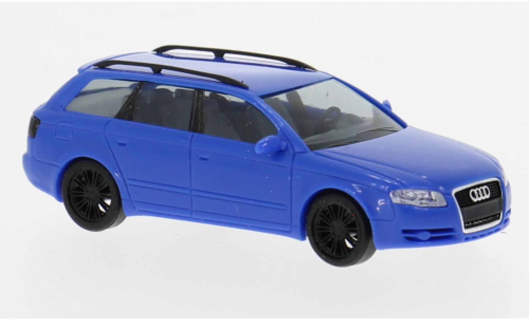 Audi A4 1/87 Busch Avant blau 2004 1:87 modellino in miniatura