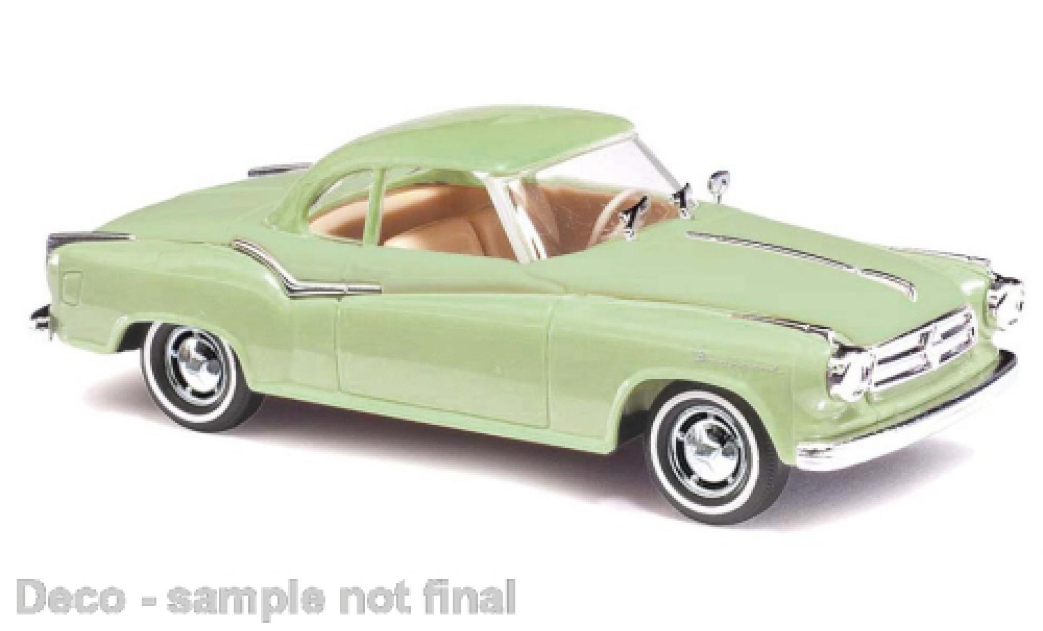 Borgward Isabella 1/87 Busch Coupe la chaux modellino in miniatura