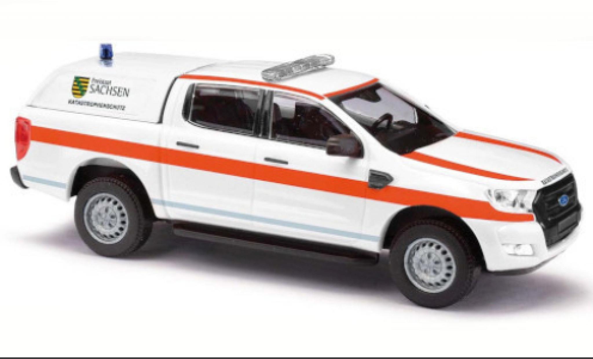 Ford Ranger 1/87 Busch DRK Wasserwacht Sachsen 2016 modellino in miniatura