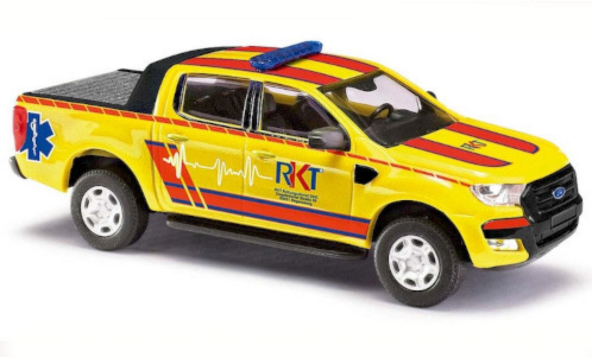 Ford Ranger 1/87 Busch RKT Regensburg 2016 modellino in miniatura