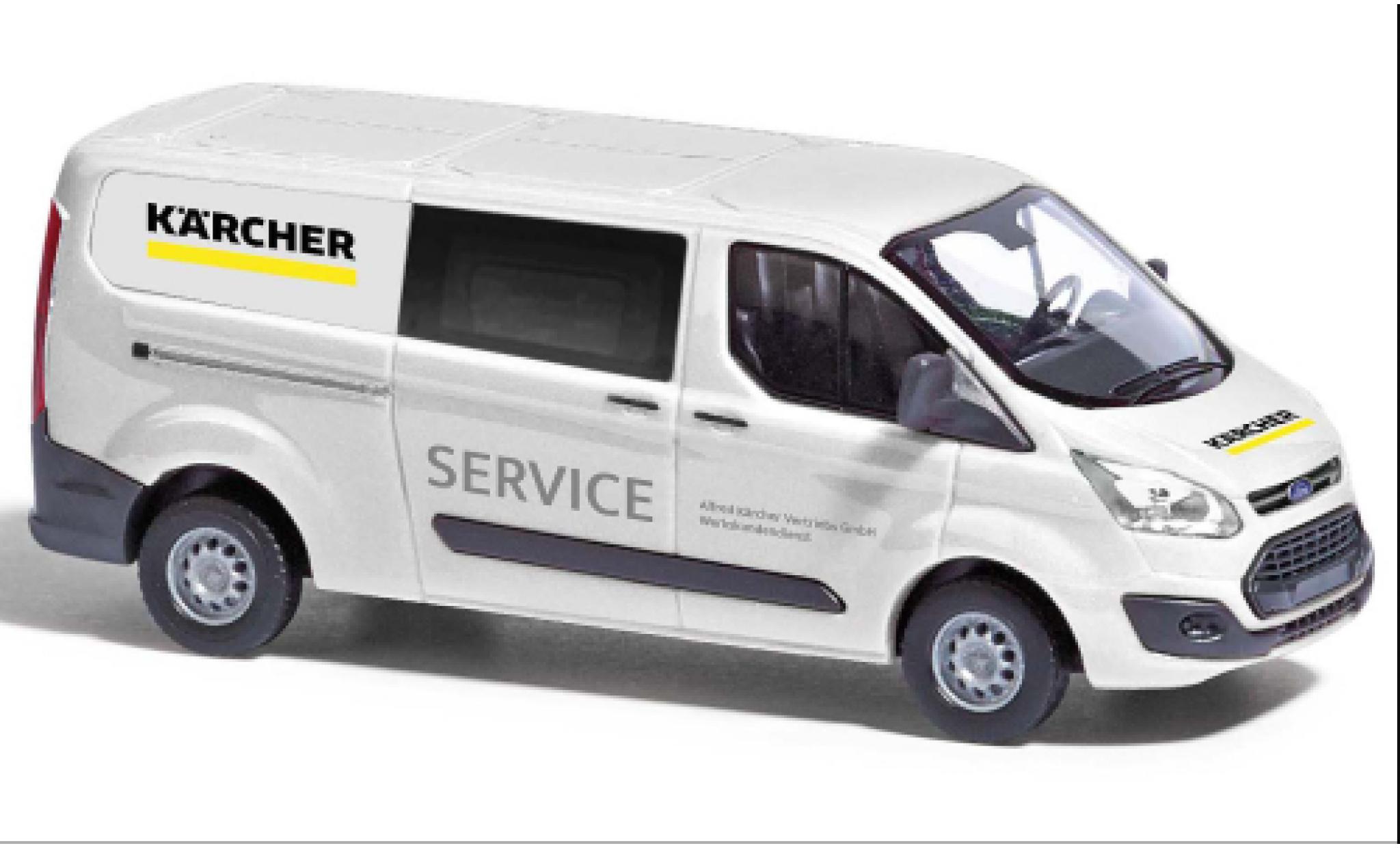 Ford Transit 1/87 Busch Douane Kärcher Service 2012 modellino in miniatura
