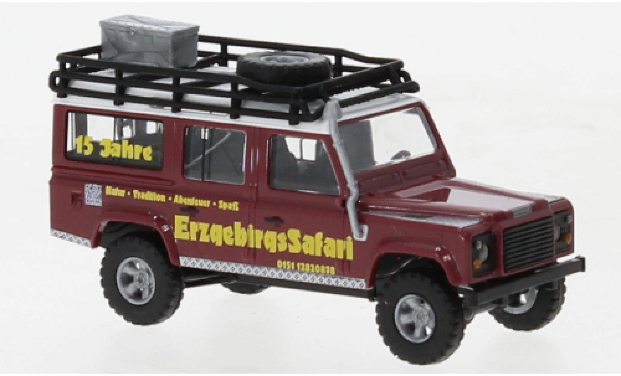 Land Rover Defender 1/87 Busch Erzgebirgssafari 1983 modellino in miniatura