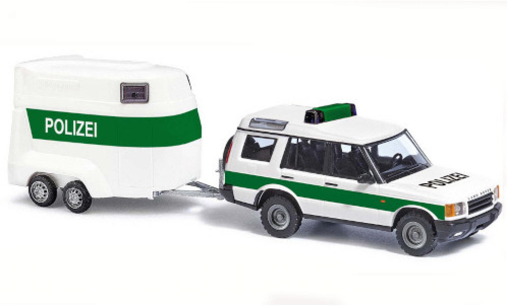 Land Rover Discovery 1/87 Busch Polizei 1998 modellino in miniatura