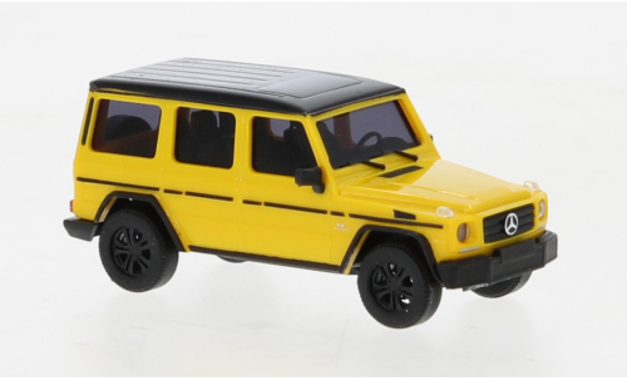 Mercedes Classe G 1/87 Busch G-classe Edition 35 giallo 2008 modellino in miniatura
