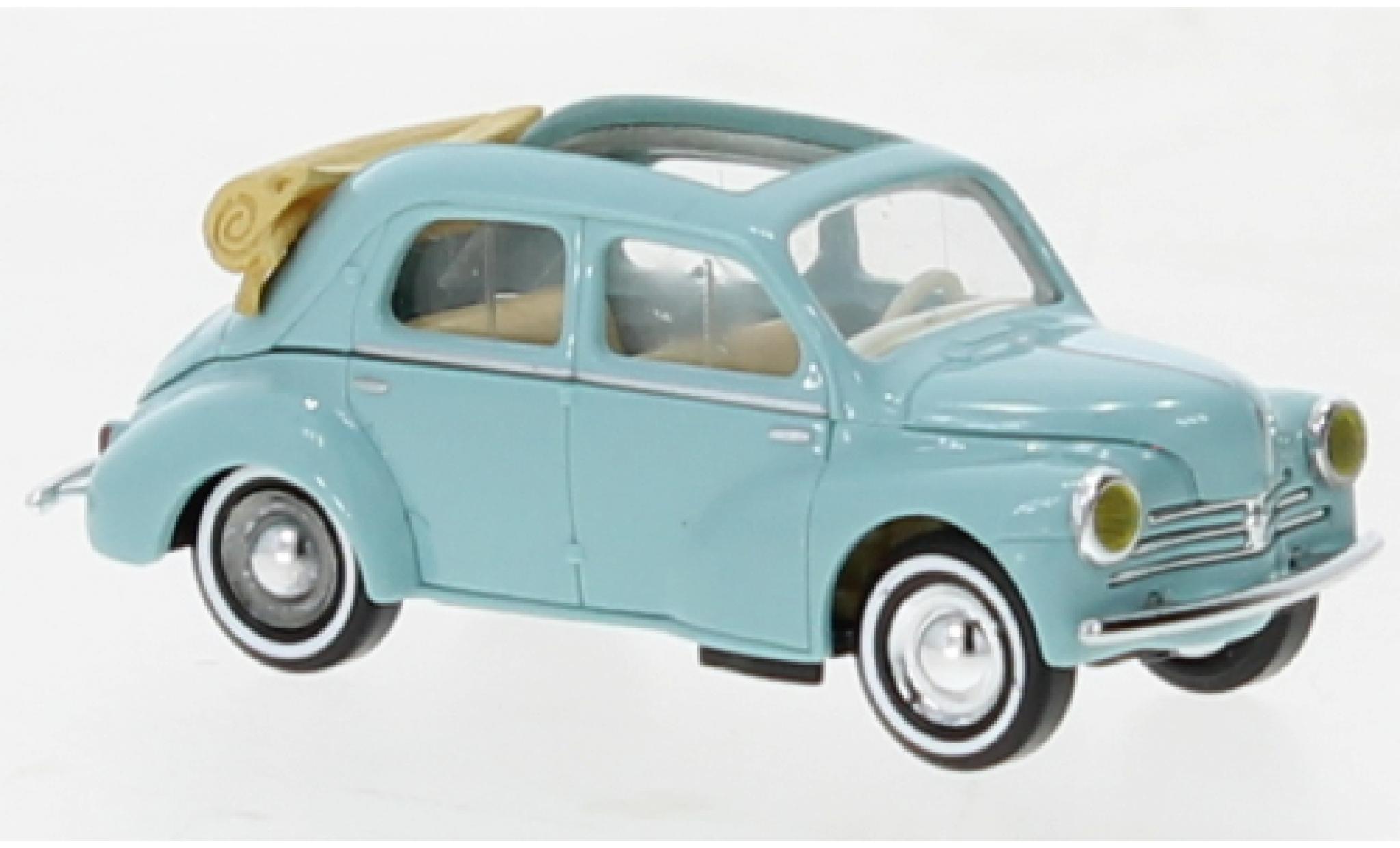 Renault 4CV 1/87 Busch cabriolet la chaux 1954 modellino in miniatura