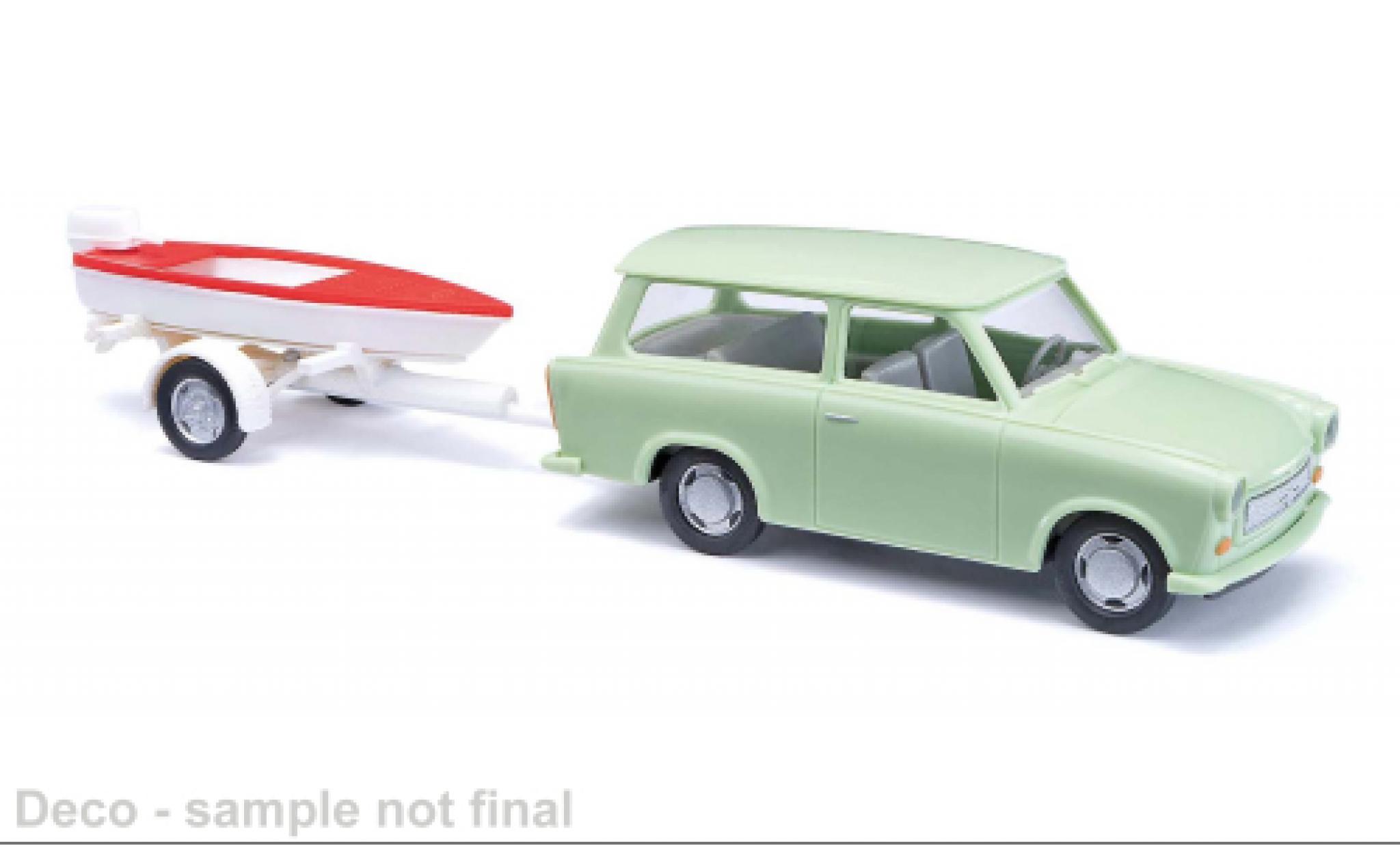 Trabant 601 1/87 Busch Universal la chaux 1966 modellino in miniatura