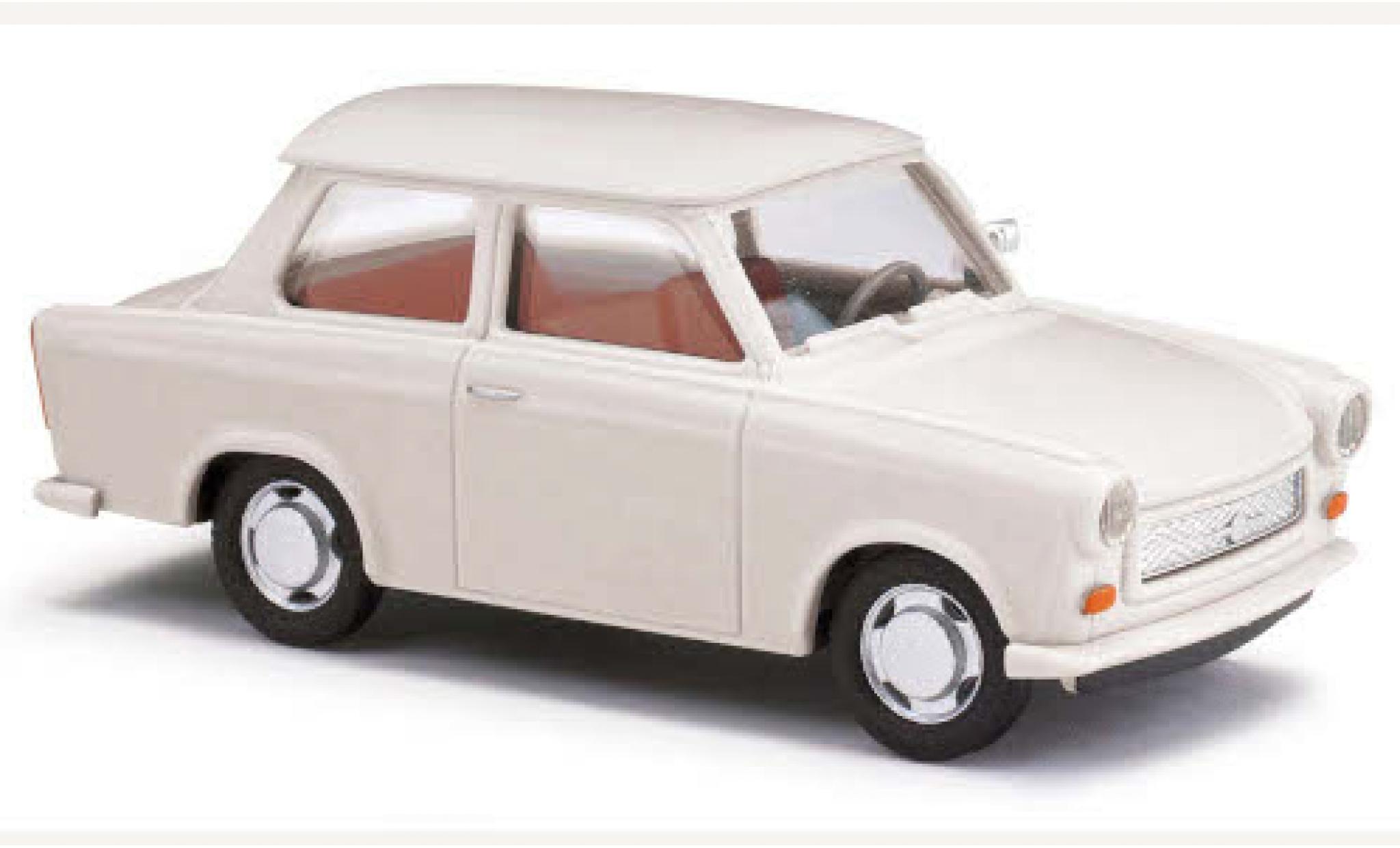 Trabant 601 1/87 Busch bianco 1964 modellino in miniatura
