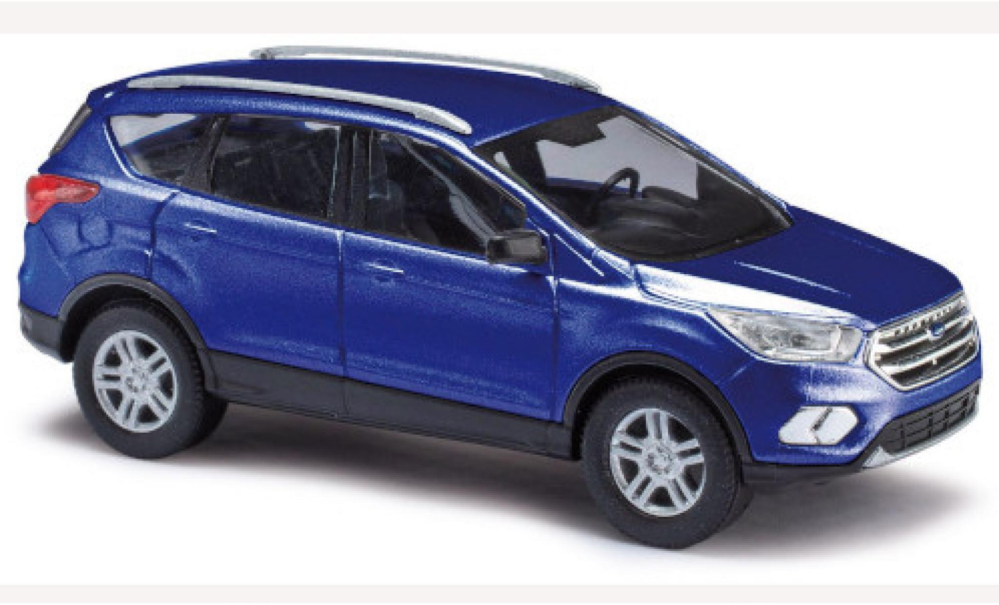 Ford Kuga 1/87 Busch metallico blu 2017 modellino in miniatura