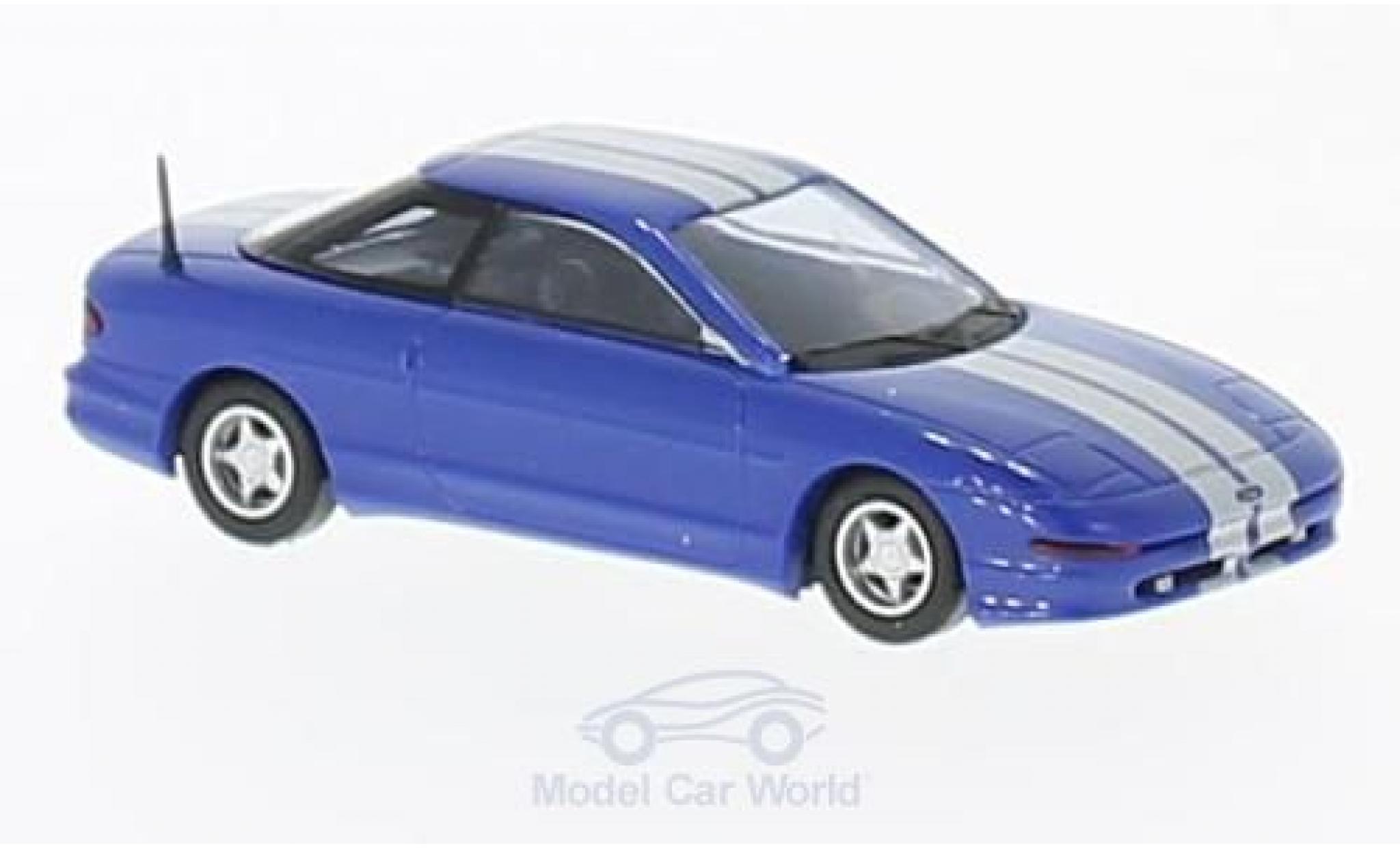 Ford Probe 1/87 Busch 24V blu/grigio Sport 1994 modellino in miniatura