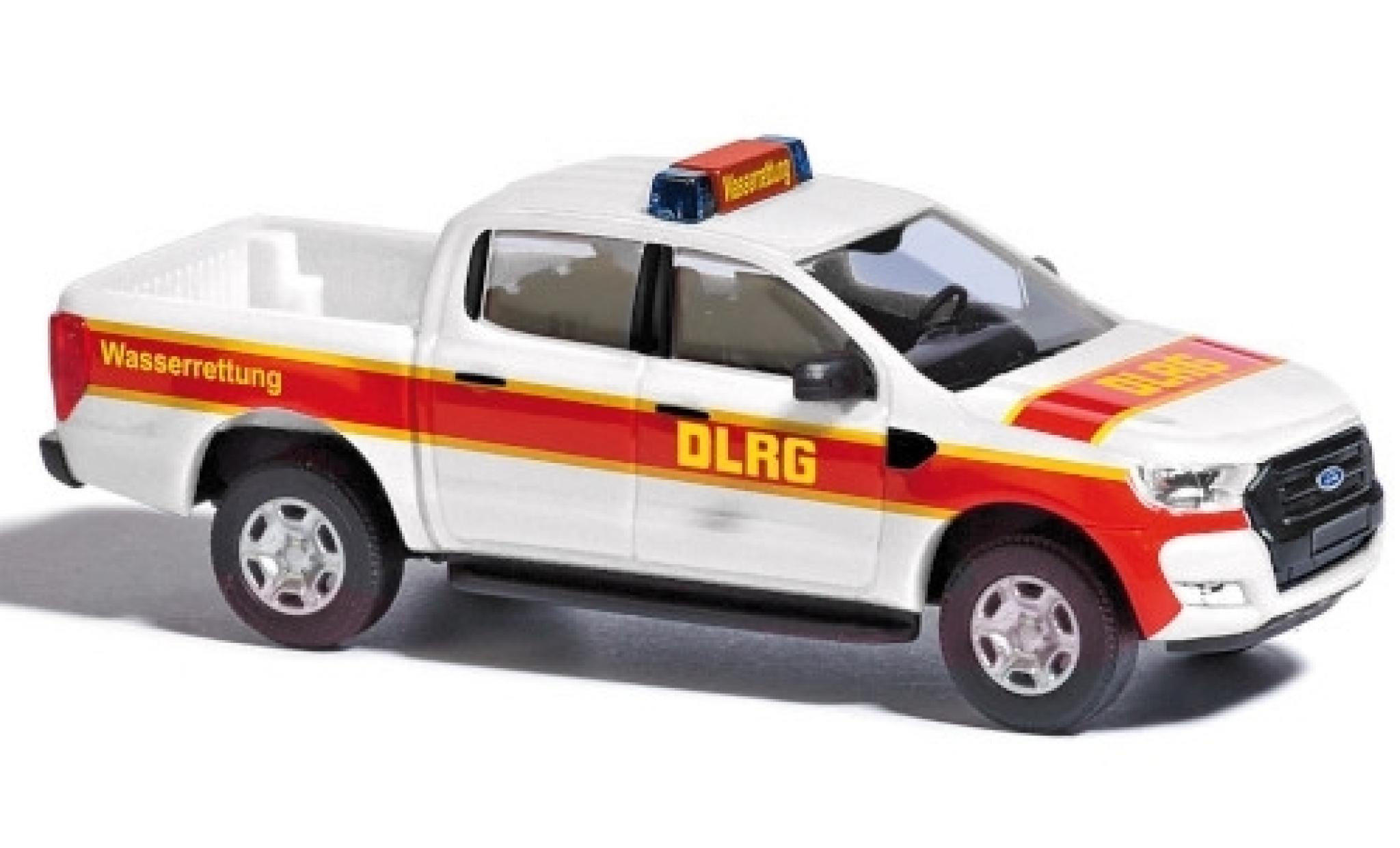 Ford Ranger 1/87 Busch DLRG Wasserrettung 2016 modellino in miniatura