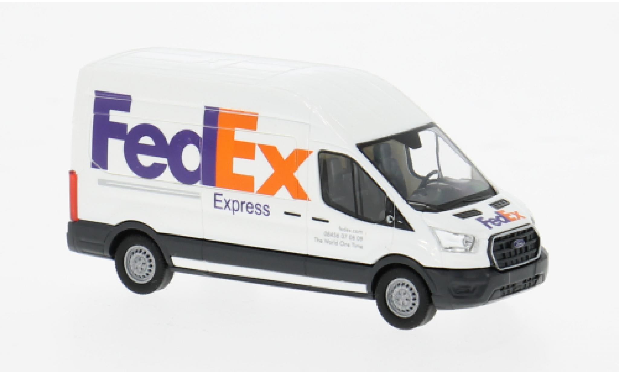 Ford Transit 1/87 Busch 2014 FedEx 1:87 modellino in miniatura
