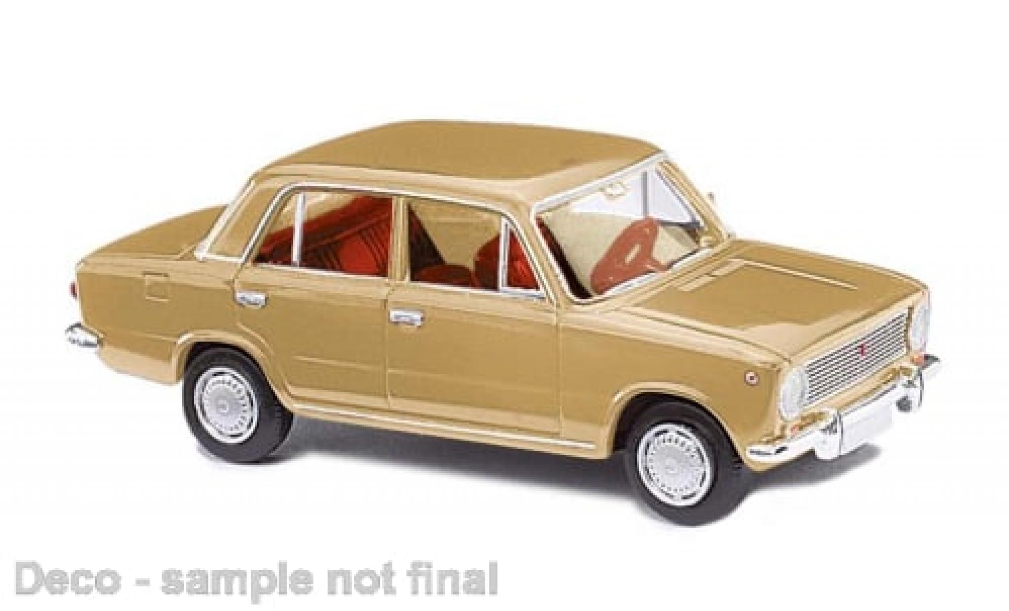 Lada 1200 1/87 Busch beige 1971 1:87 modellino in miniatura