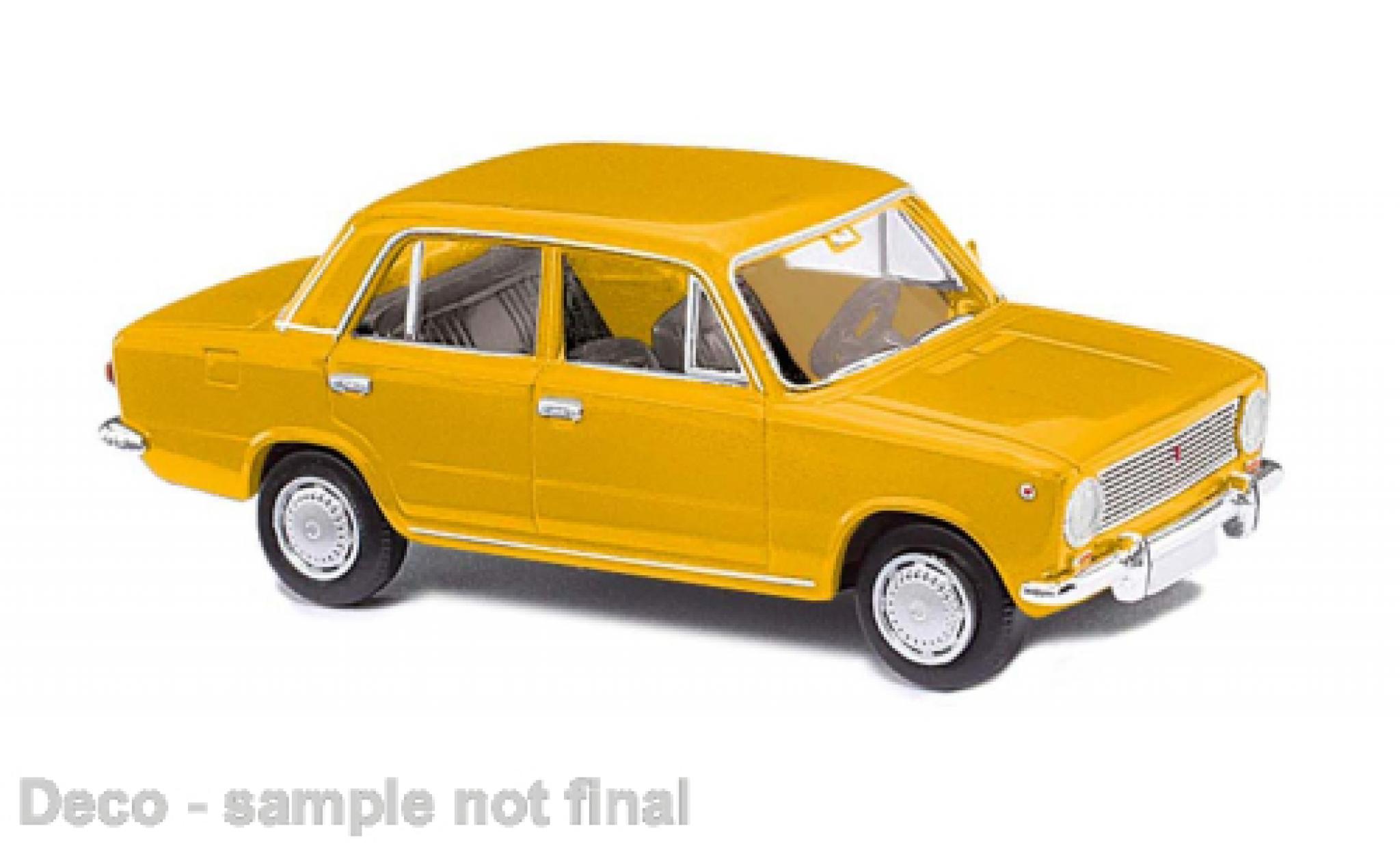 Lada 1200 1/87 Busch gelb 1971 1:87 modellino in miniatura