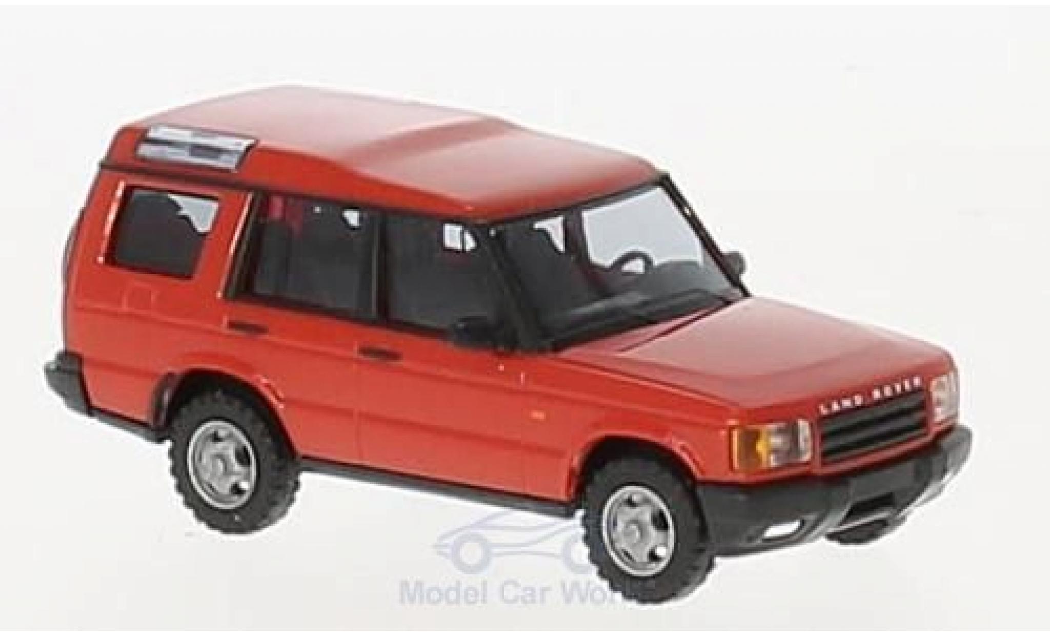 Land Rover Discovery 1/87 Busch rosso 1998 modellino in miniatura