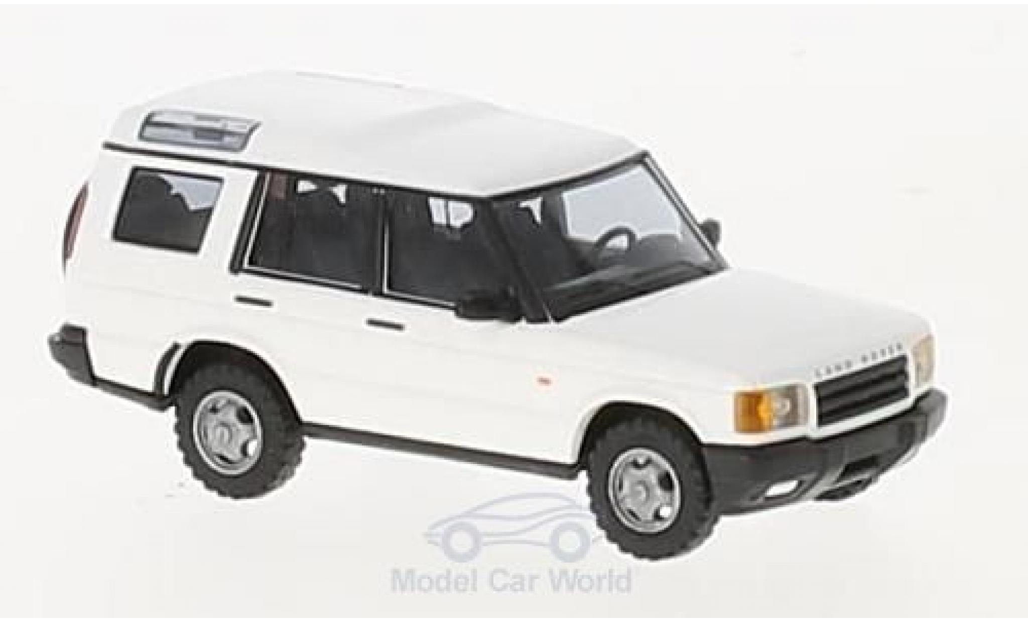 Land Rover Discovery 1/87 Busch bianco 1998 modellino in miniatura