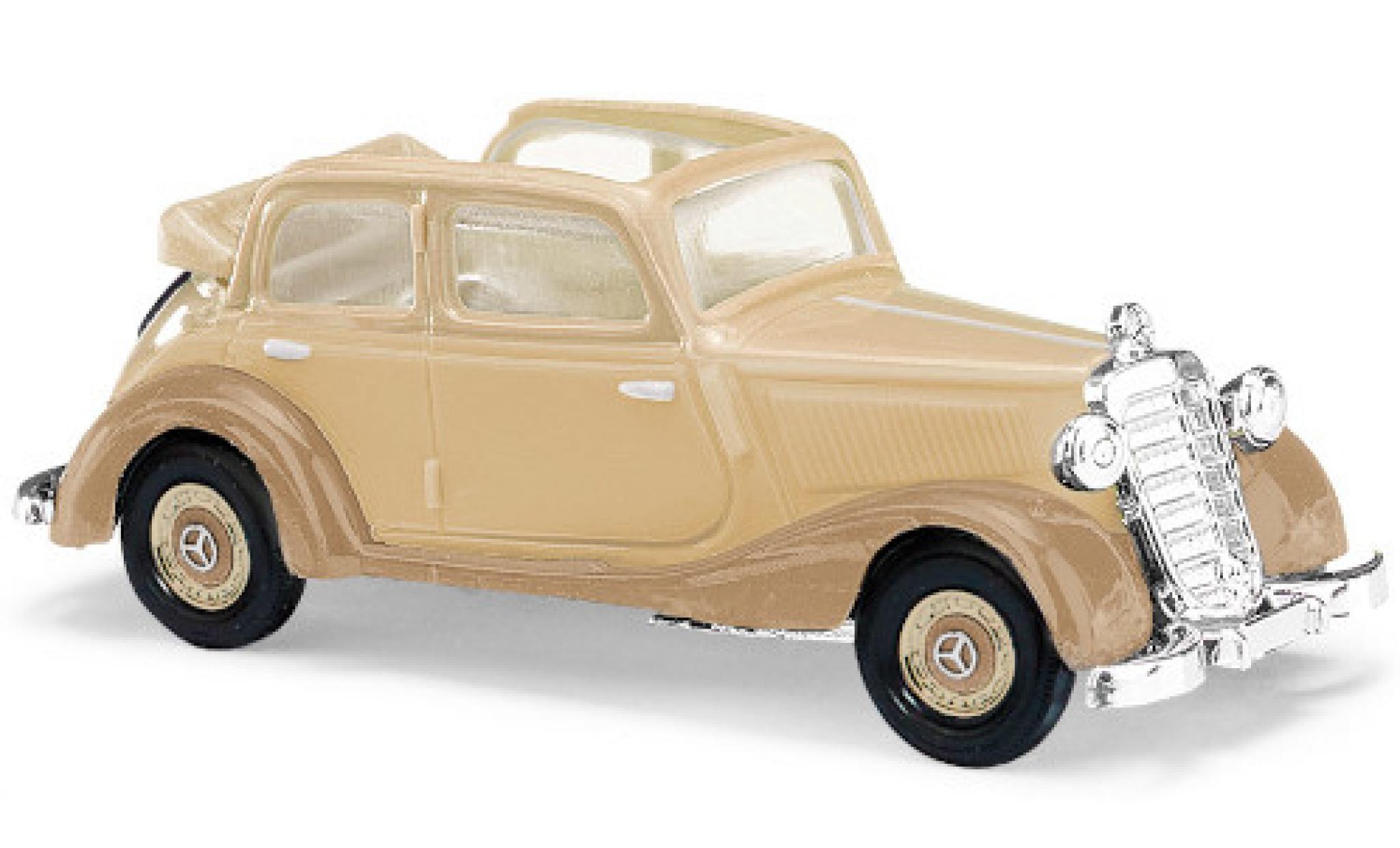 Mercedes 170 1/87 Busch V Cabriolet beige/beige 1936 modellino in miniatura