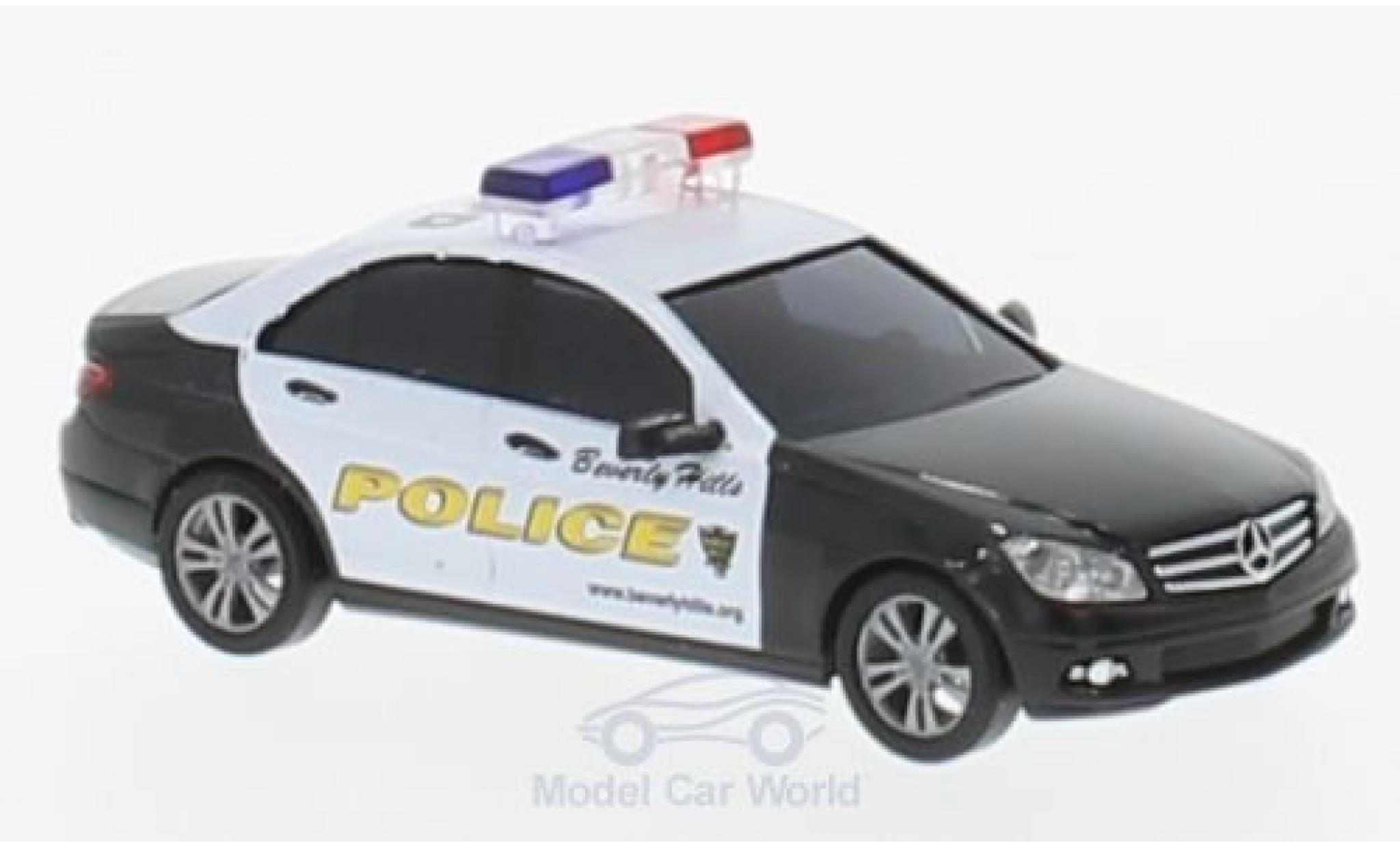 Mercedes Classe C 1/87 Busch Beverly Hills Police 2007 modellino in miniatura