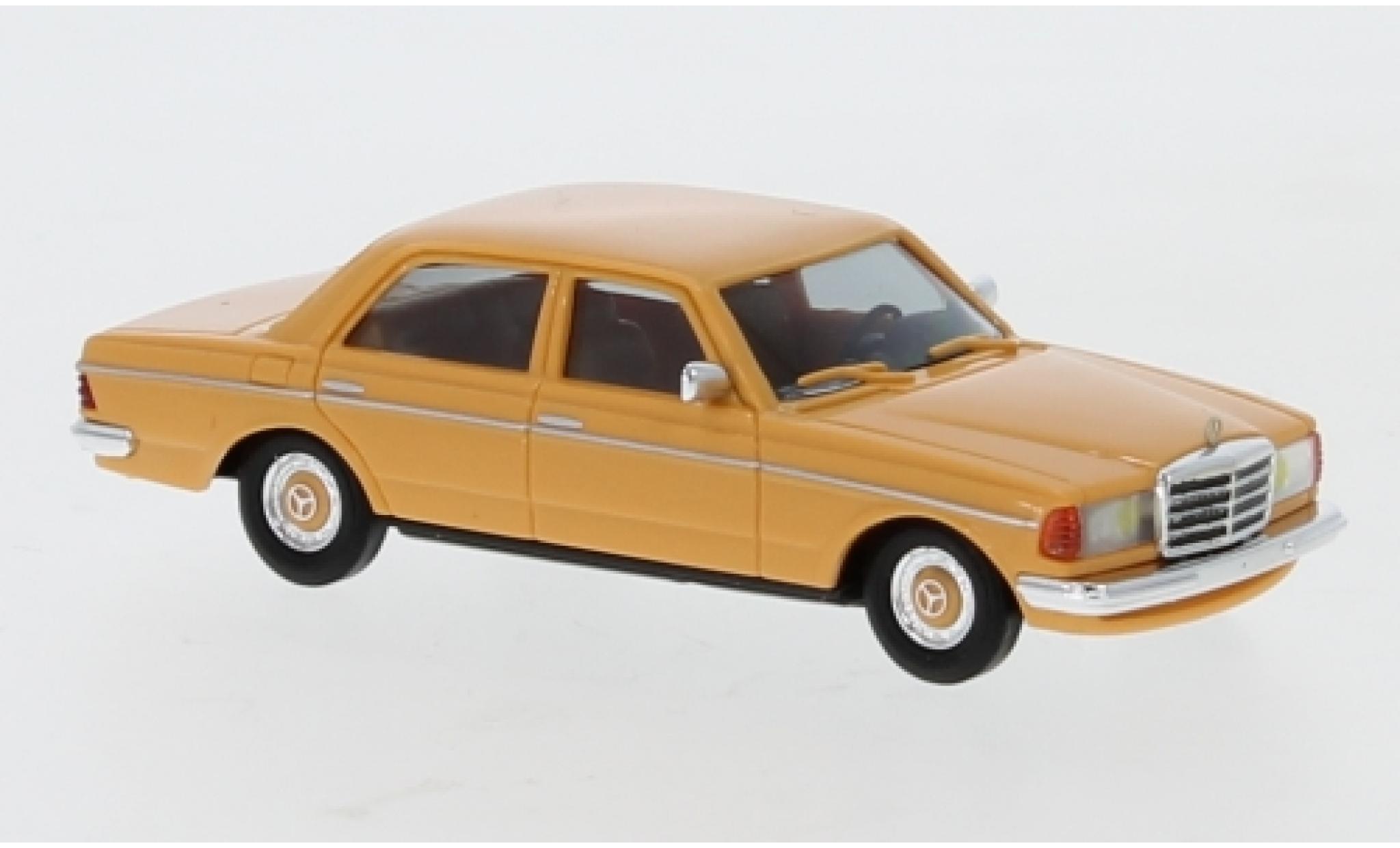 Mercedes Classe E 1/87 Busch (W123) 1977 avec giallo Scheinwerfern modellino in miniatura