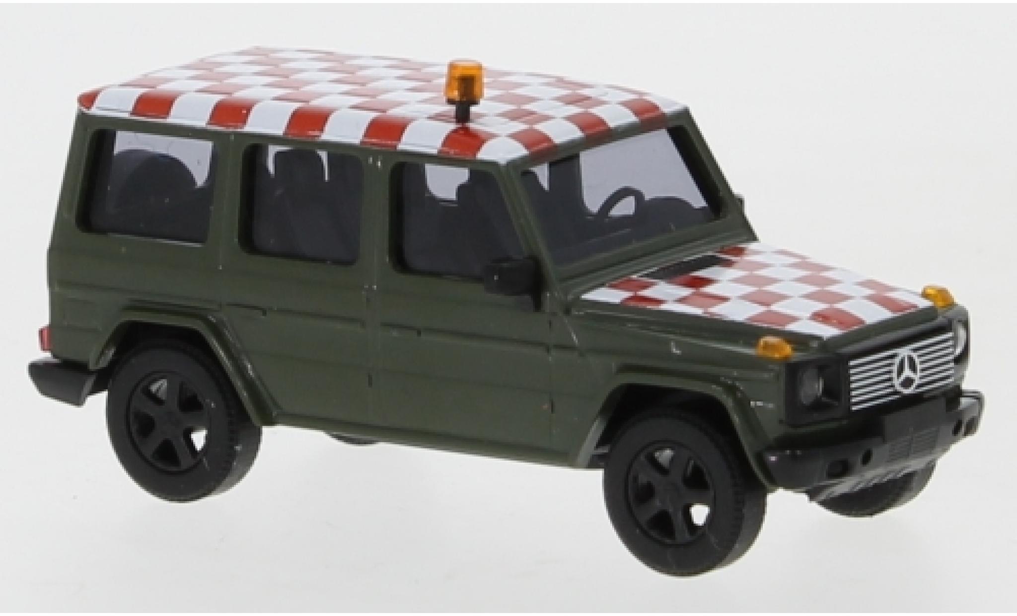Mercedes Classe G 1/87 Busch 1990 Flugfeldwagen modellino in miniatura