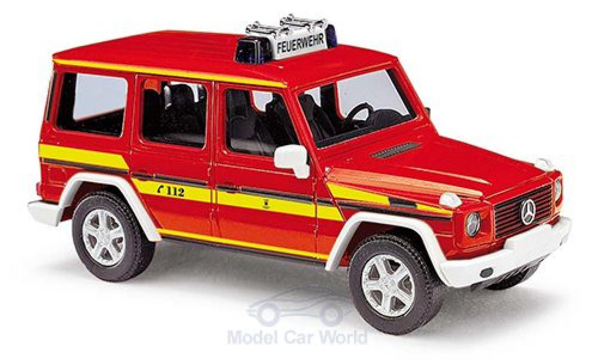 Mercedes Classe G 1/87 Busch Feuerwehr München 1990 modellino in miniatura