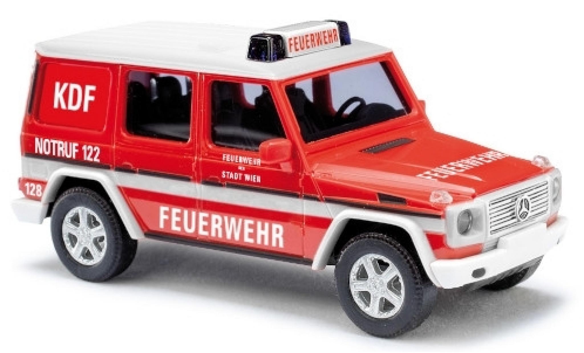 Mercedes Classe G 1/87 Busch (W461) Feuerwehr Wien (A) KDF modellino in miniatura
