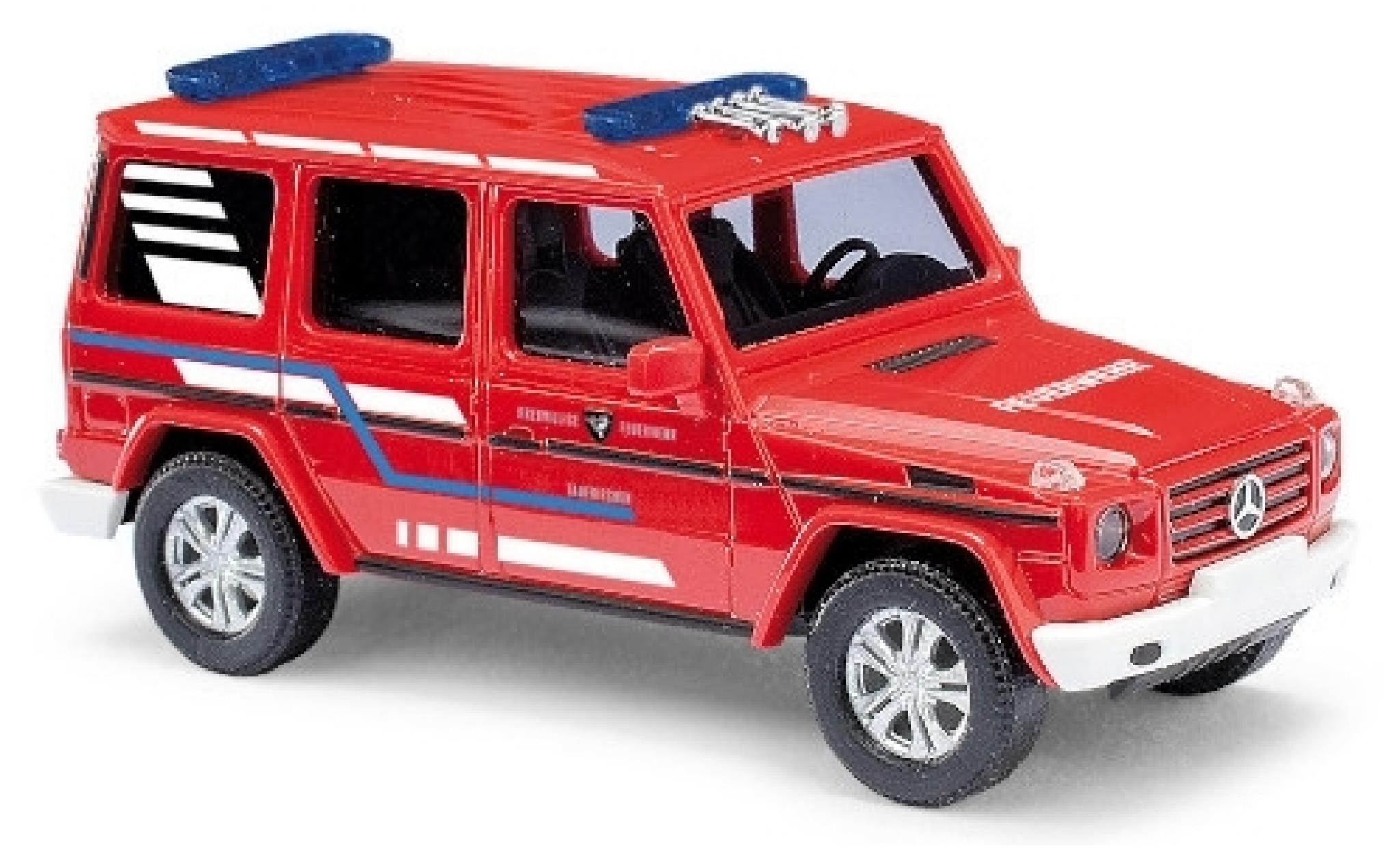 Mercedes Classe G 1/87 Busch (W463) Feuerwehr Taufkirchen 2008 modellino in miniatura