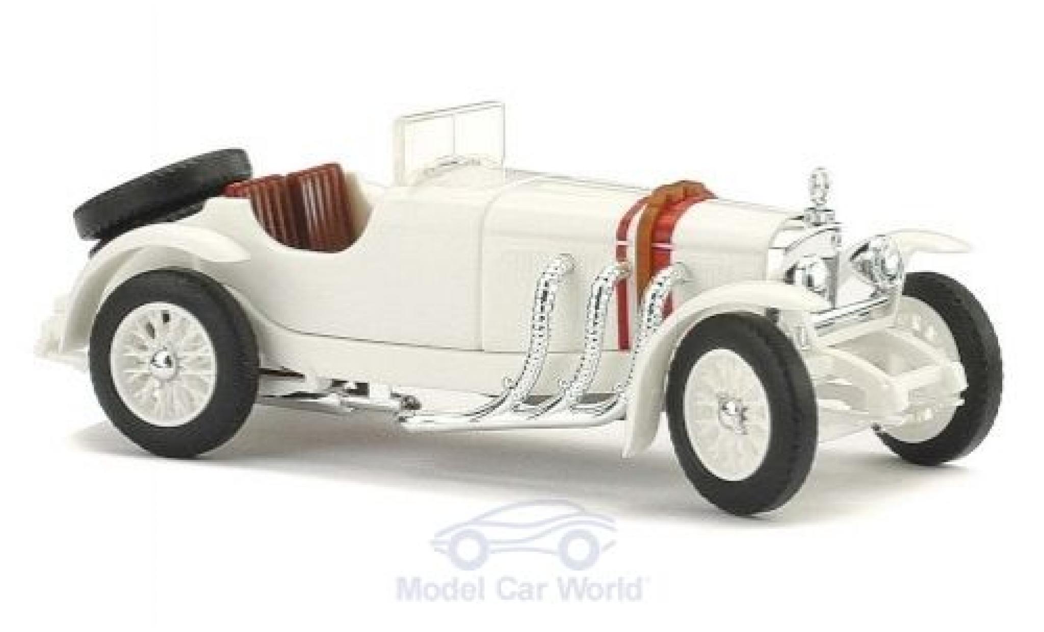 Mercedes SSK 1/87 Busch bianco 1928 modellino in miniatura