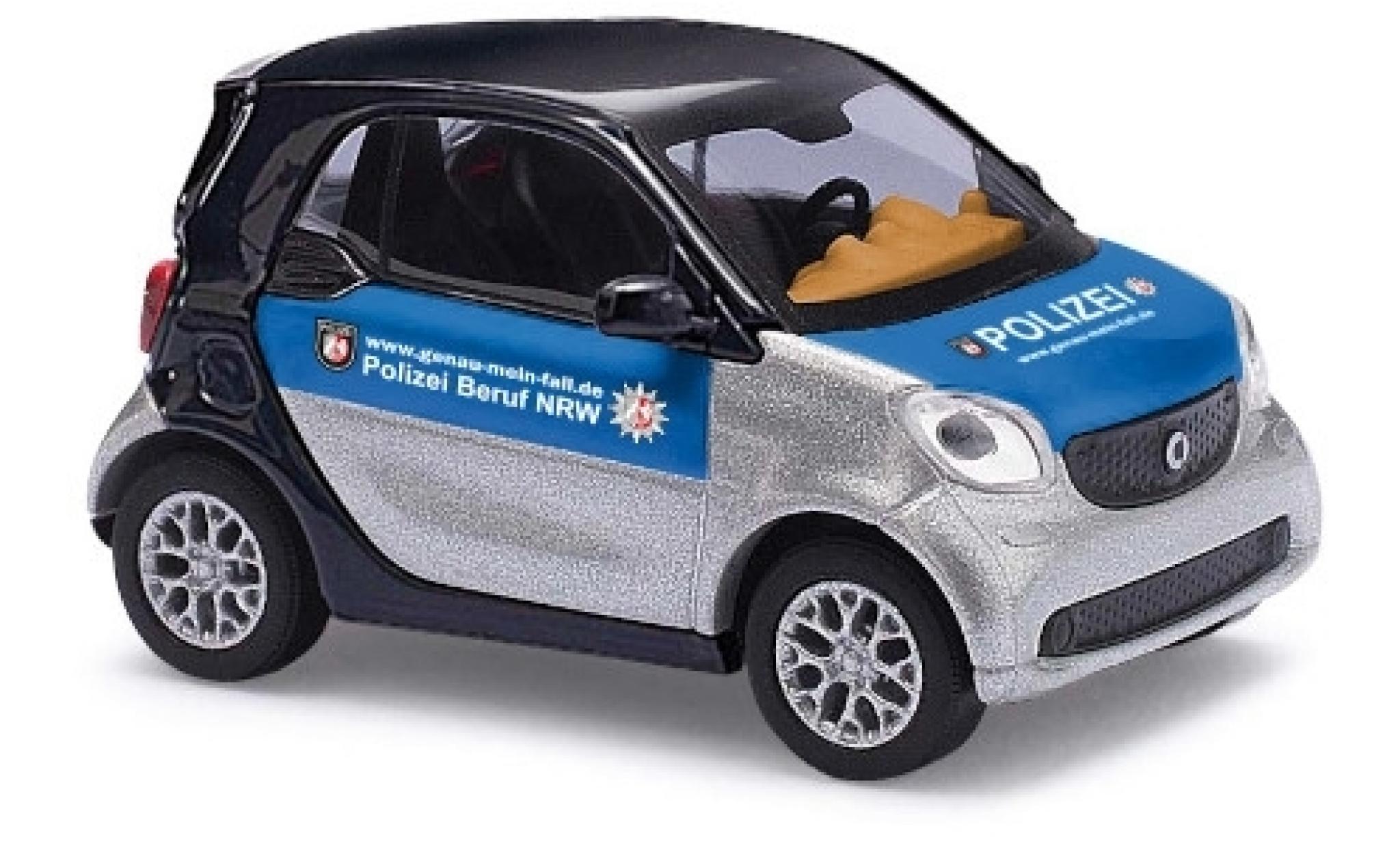 Smart ForTwo 1/87 Busch Fortwo Polizei 2014 modellino in miniatura