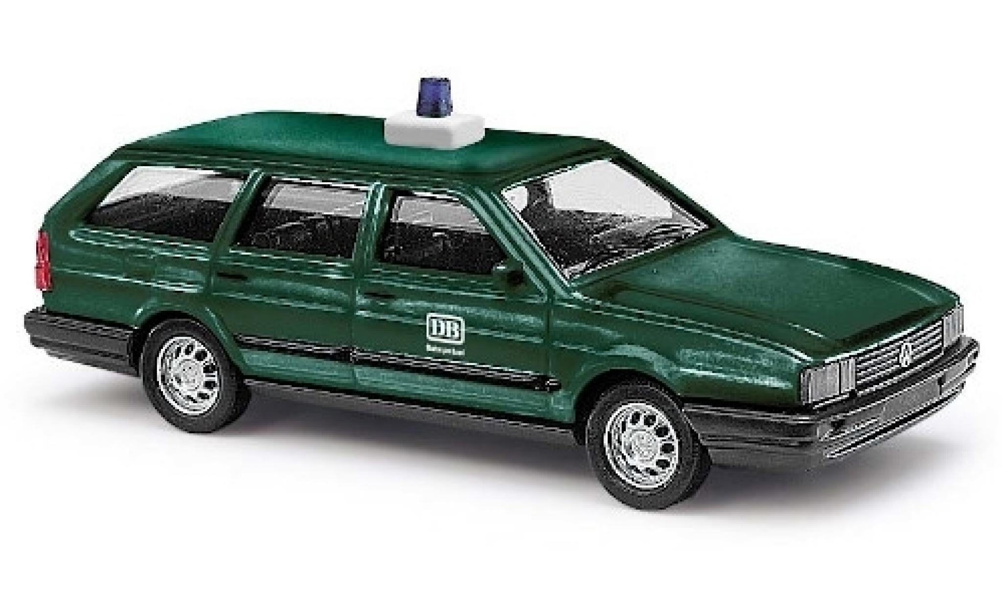 Volkswagen Passat 1/87 Busch Variant DB - Deutsche Bundesbahn - Bahnpolizei modellino in miniatura