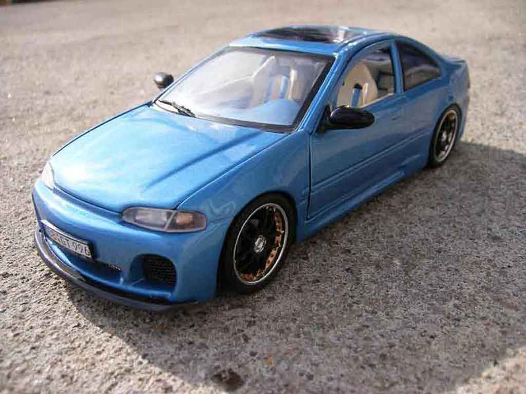 Honda Civic 1/18 Ertl ej esi techart tuning modellino in miniatura