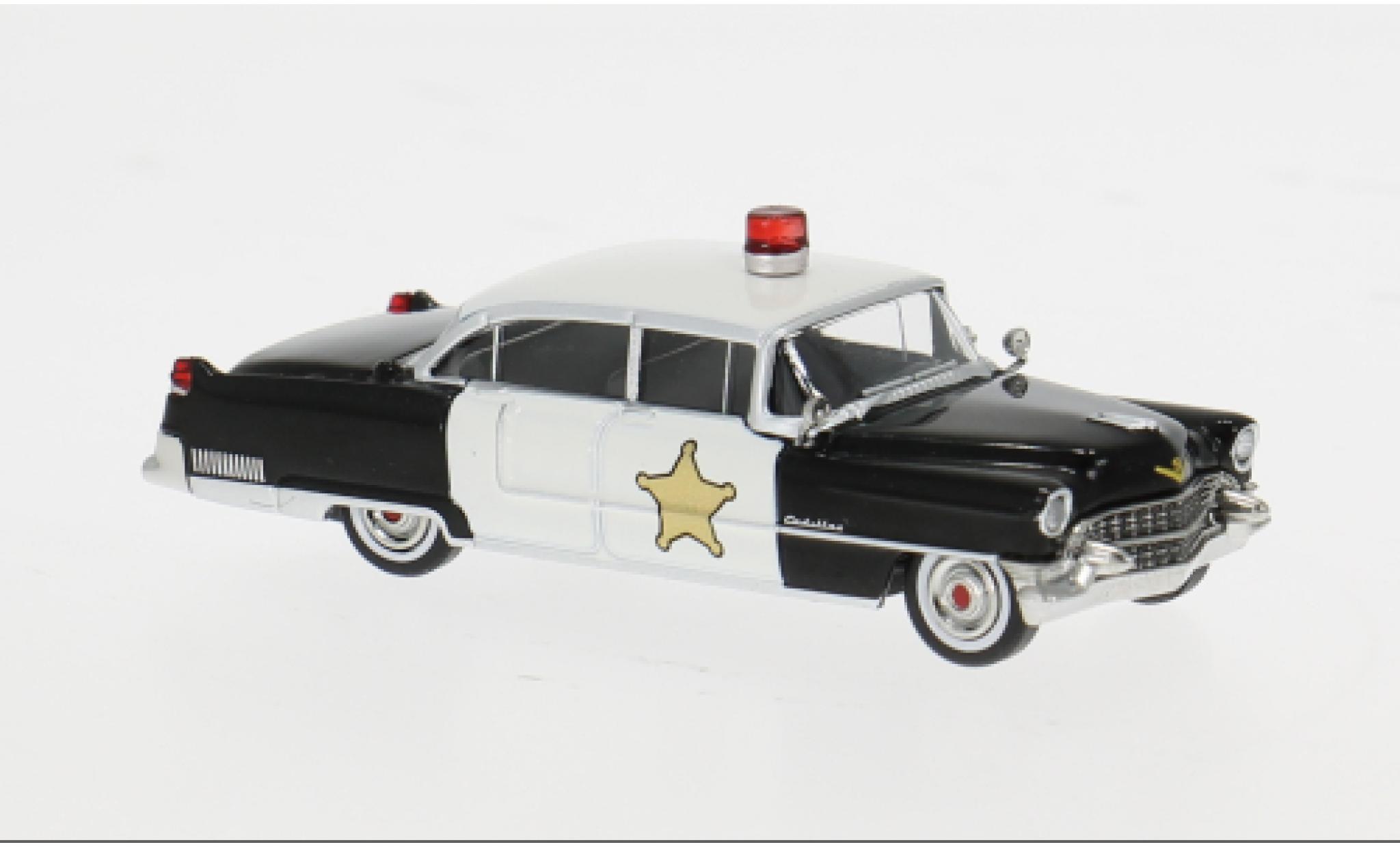 Cadillac Fleetwood 1/87 Brekina 1955 Sheriff 1:87 modellini auto