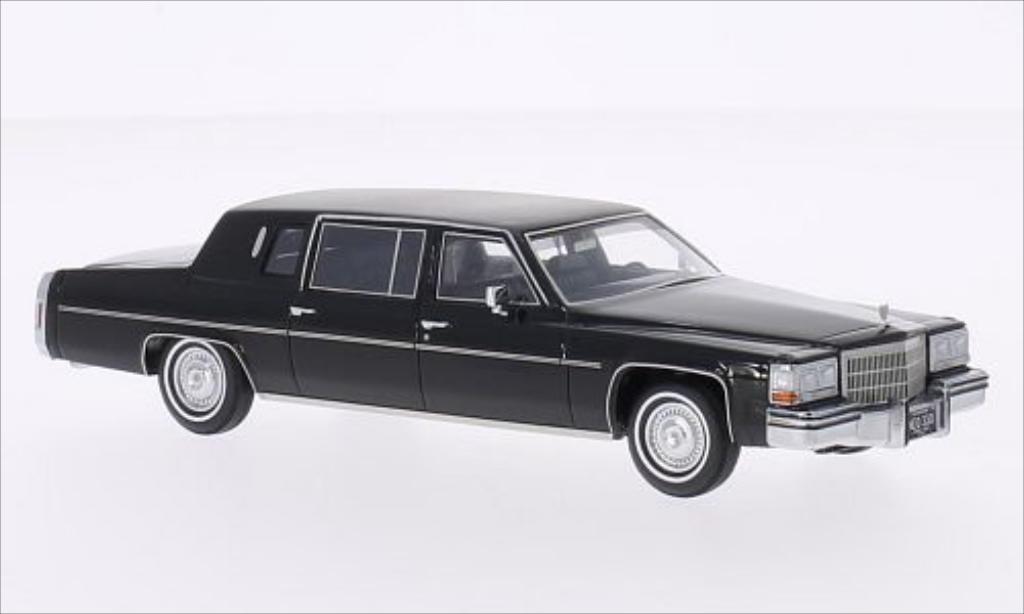 Cadillac Fleetwood 1/43 Neo Formal Limousine nero/matt-nero 1980 modellino in miniatura