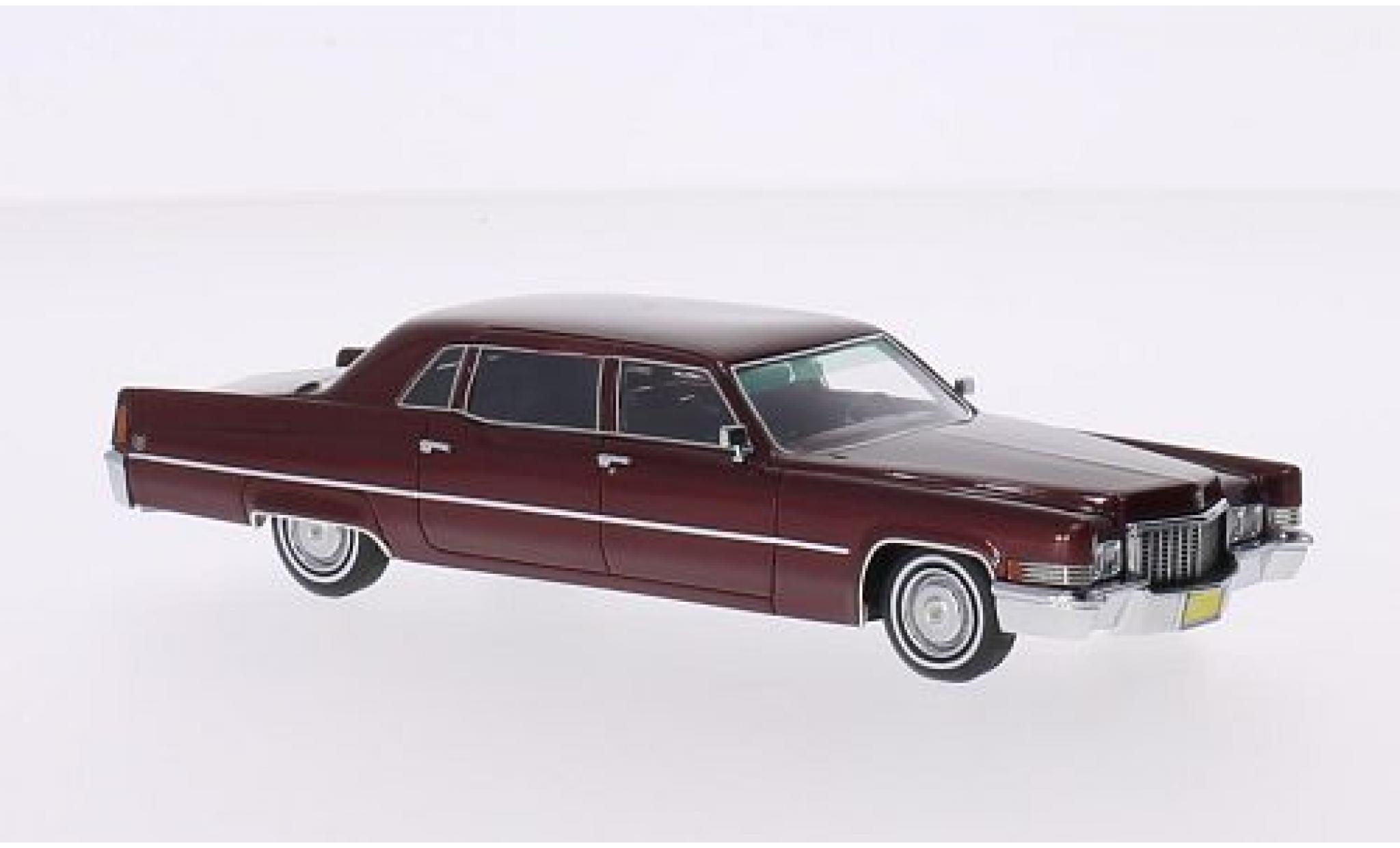 Cadillac Fleetwood 1/43 Matrix Seri rot 1:43 modellino in miniatura