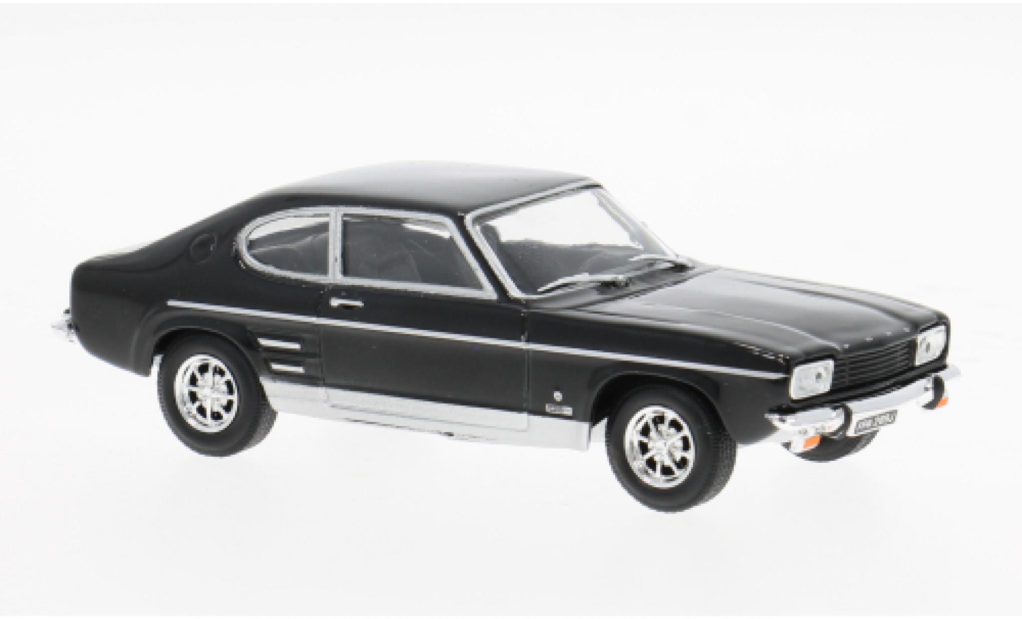 Ford Capri Cararama schwarz 1:43 modellino in miniatura