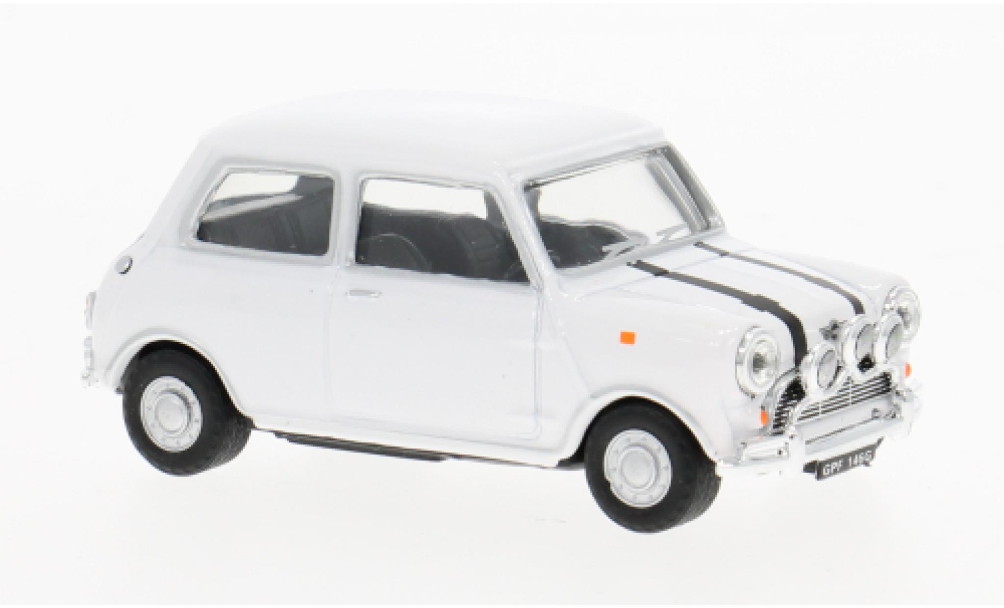 Mini Cooper Cararama weiss 1:43 modellino in miniatura