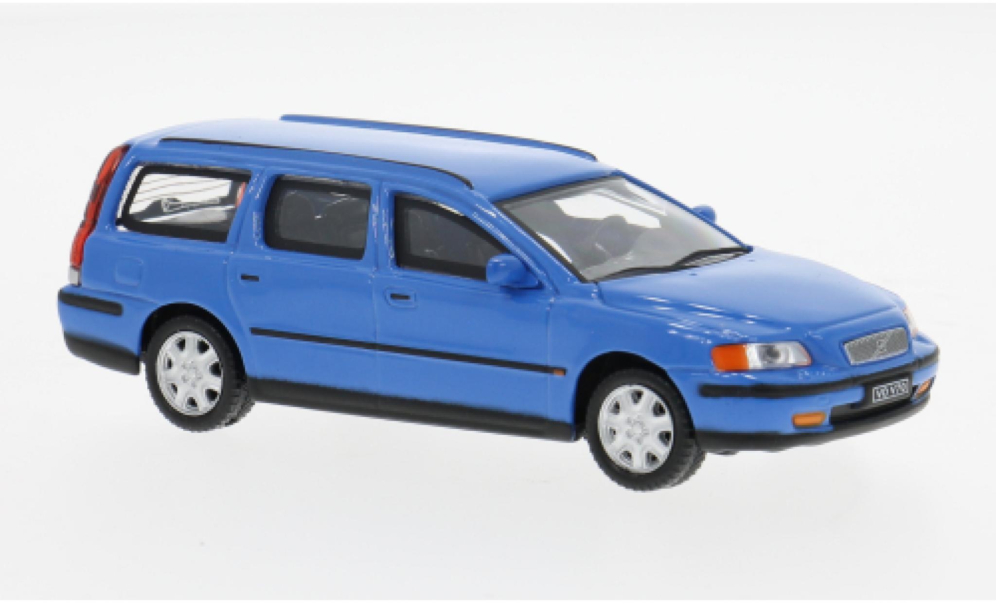 Volvo V70 Cararama blau 2008 1:43 modellino in miniatura