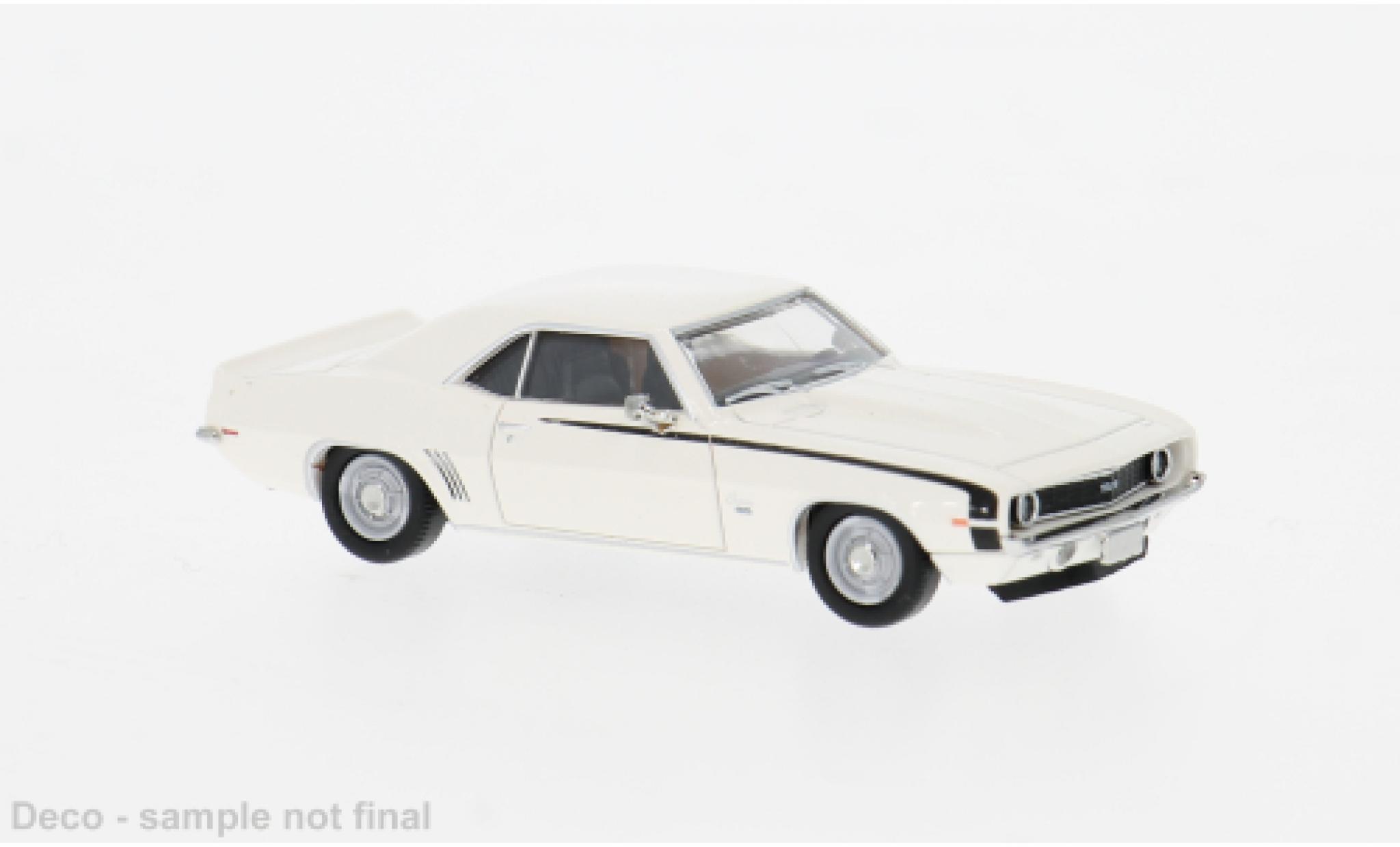 Chevrolet Camaro 1/87 Brekina weiss 1969 1:87 modellino in miniatura