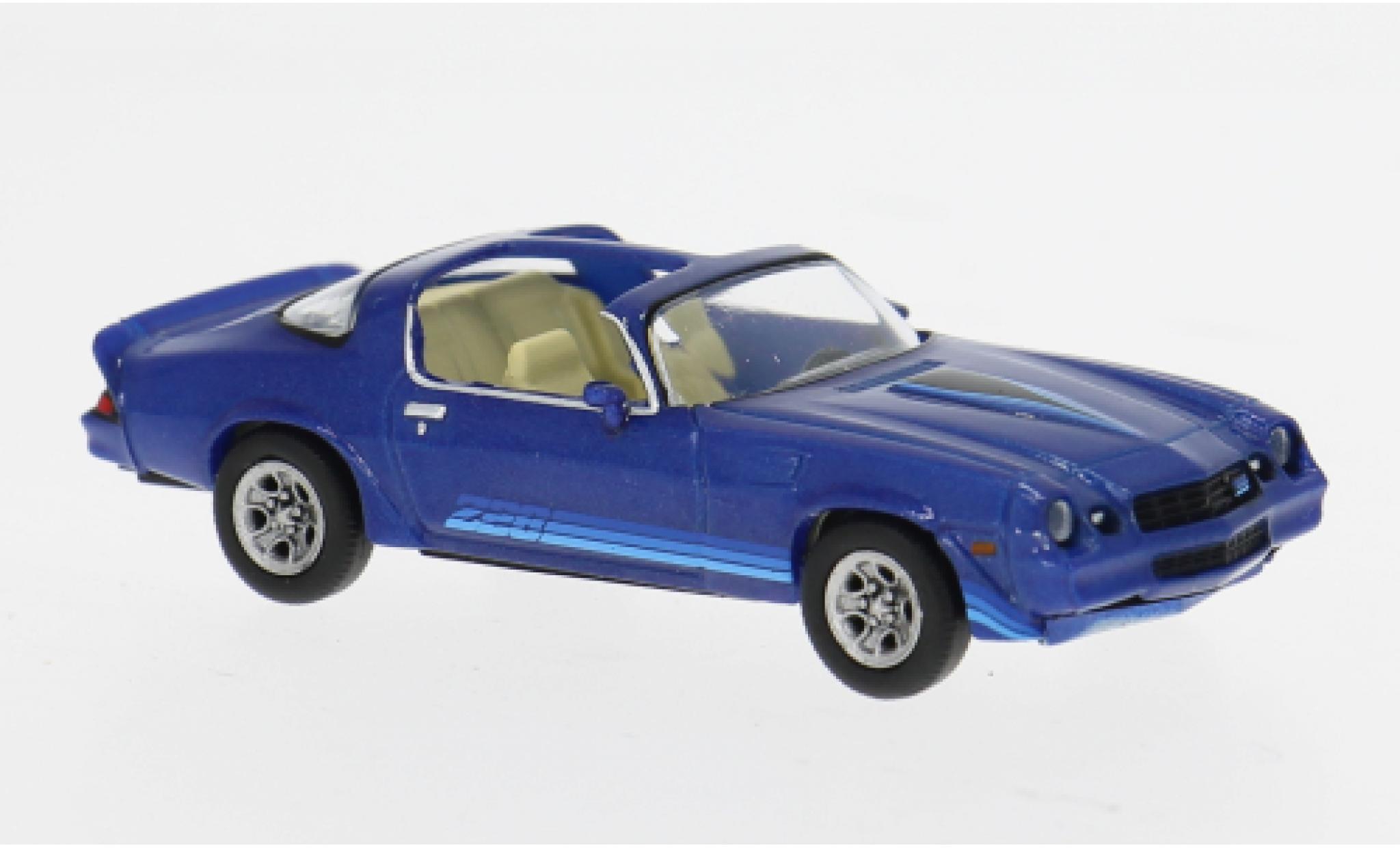 Chevrolet Camaro 1/87 Brekina Z28 blau 1980 1:87 modellini auto