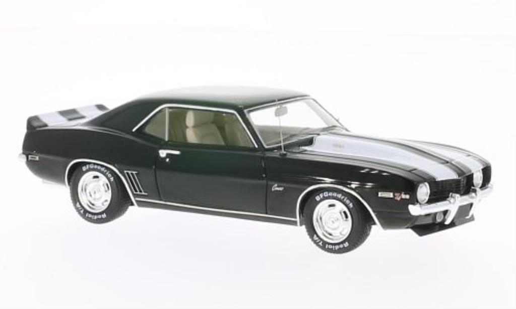Chevrolet Camaro Z28 1/43 Spark Z28 nero mit biancoen Streifen 1969 modellino in miniatura