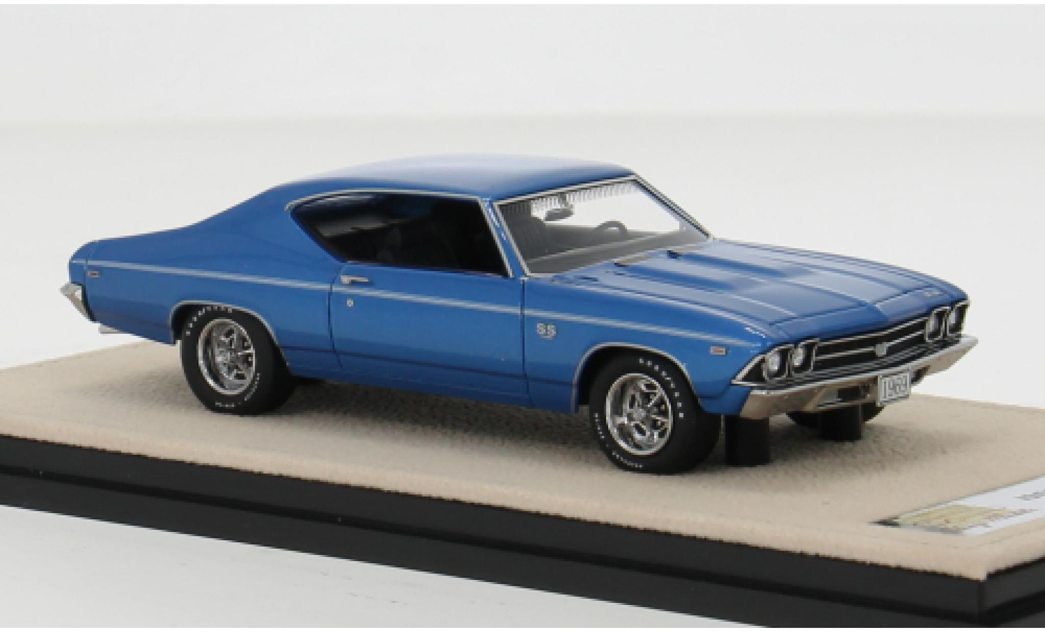 Chevrolet Chevelle 1/43 Stamp Models SS 39 blau 1:43 modellino in miniatura